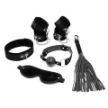 Komplettes Fesselset Schwarz von Bondage Play