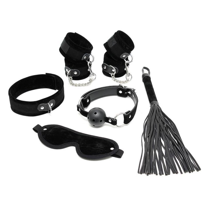 Komplettes Fesselset Schwarz von Bondage Play | Fesselliebe.de