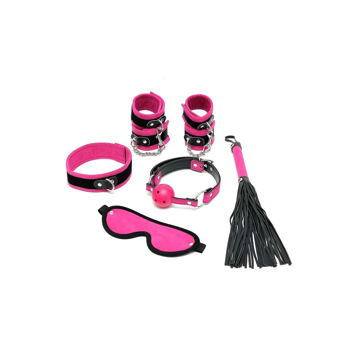 Komplettes Fesselset 6 Pink von Bondage Play | Fesselliebe.de