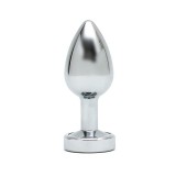 Analplug mit Led-Lichtern Pisa Silber von Bondage Play | Fesselliebe.de