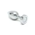 Analplug mit Led-Lichtern Pisa Silber von Bondage Play