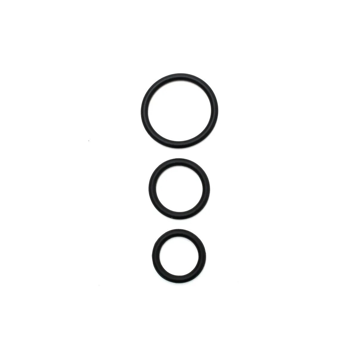 Set mit 3 Silikon-Penisringen von Bondage Play | Fesselliebe.de