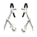 Nippelklemmen mit Kette und Glöckchen von Bondage Play