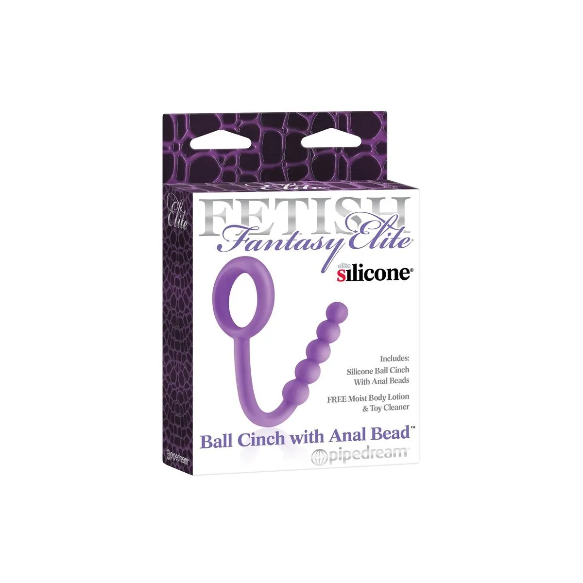 Fetish Fantasy Elite Ball Cinch mit Analperlen, Lila von Fetish Fantasy Elite | Fesselliebe.de