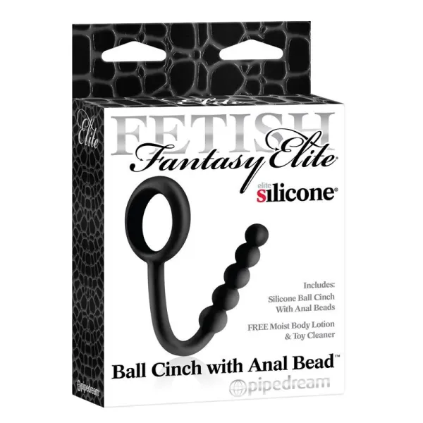 Fetish Fantasy Elite Ball Cinch mit Analkugeln Schwarz von Fetish Fantasy Elite | Fesselliebe.de
