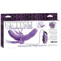 Fetish Fantasy Elite Vibrierender Double Delight Strap-On Lila von Fetish Fantasy Elite