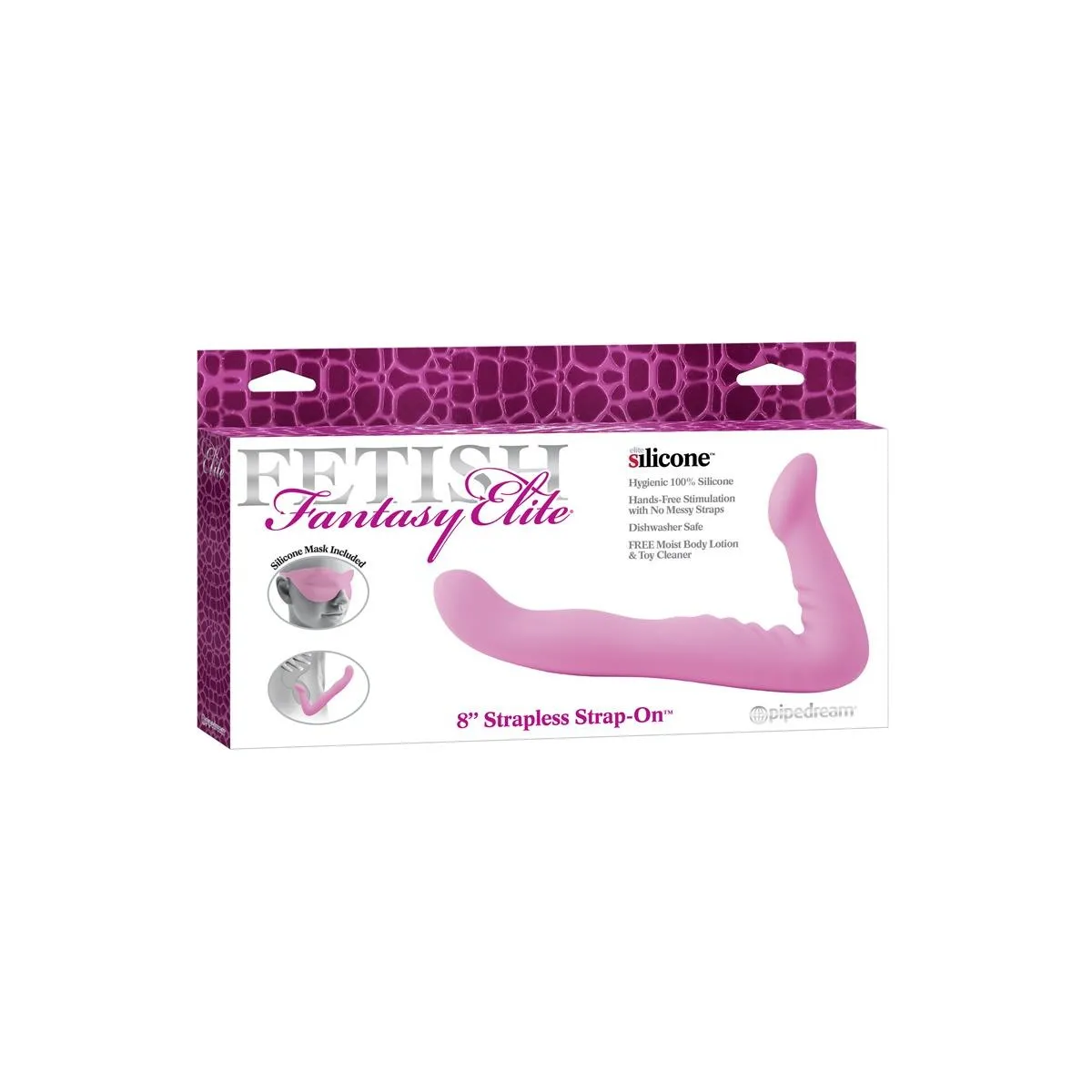 Fetish Fantasy Elite 20 cm Strapless Strap-On-Pink von Fetish Fantasy Elite | Fesselliebe.de