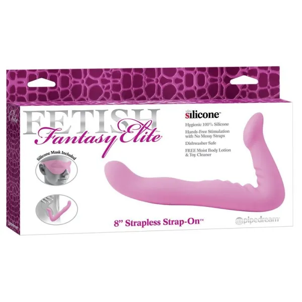 Fetish Fantasy Elite 20 cm Strapless Strap-On-Pink von Fetish Fantasy Elite | Fesselliebe.de