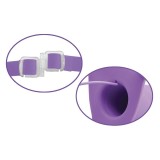 Harness mit Hollow Dildo mit Vibration 20 cm Lila von Fetish Fantasy Elite | Fesselliebe.de