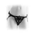 Vibrierender Plüsch-Harness Schwarz von Fetish Fantasy Harness