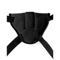 Vibrierender Plüsch-Harness Schwarz von Fetish Fantasy Harness
