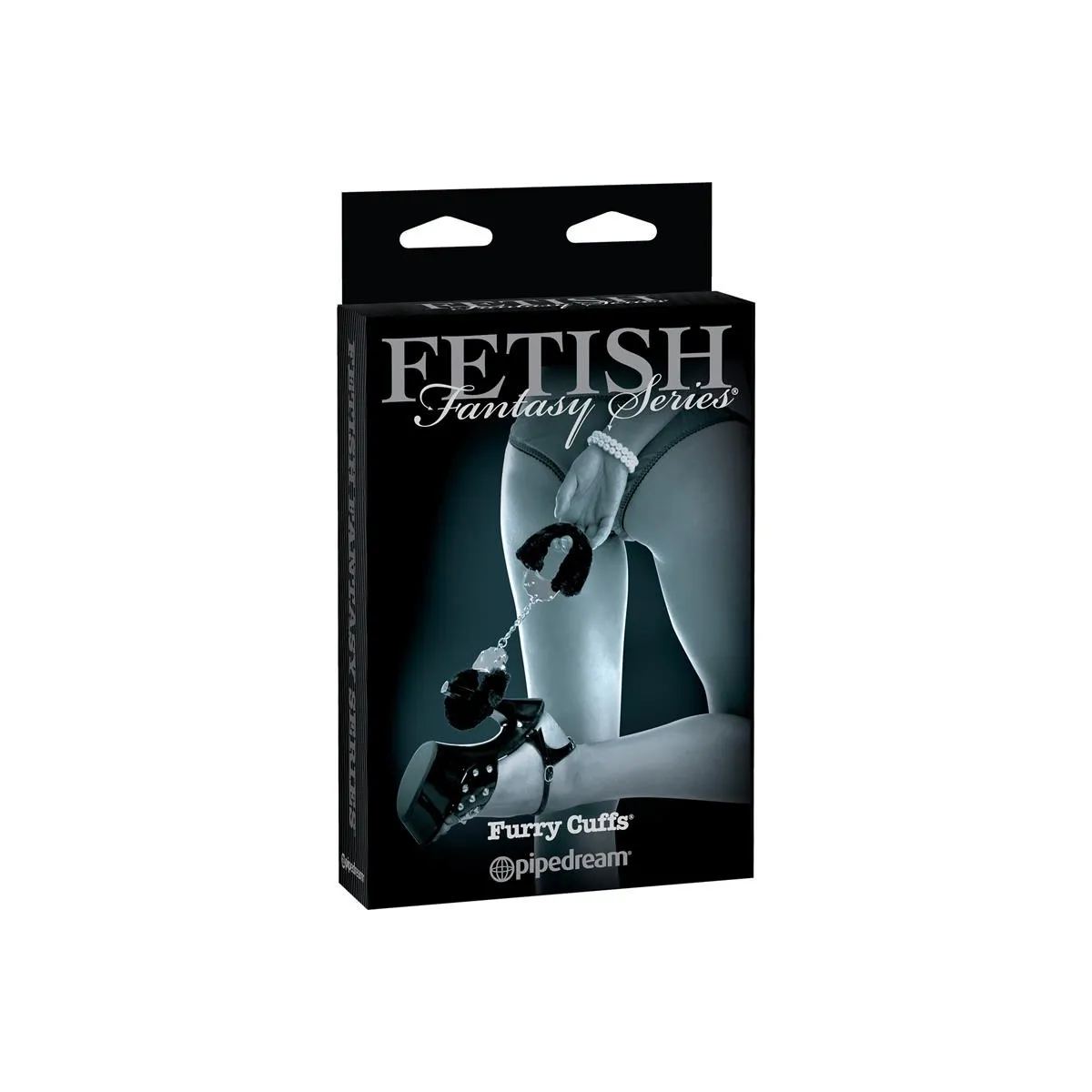 Furry-Fussfesseln Schwarz von Fetish Fantasy L.E. | Fesselliebe.de