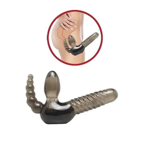 Strapless-Umschnall-Dildo mit Analstimulator von Fetish Fantasy Series | Fesselliebe.de