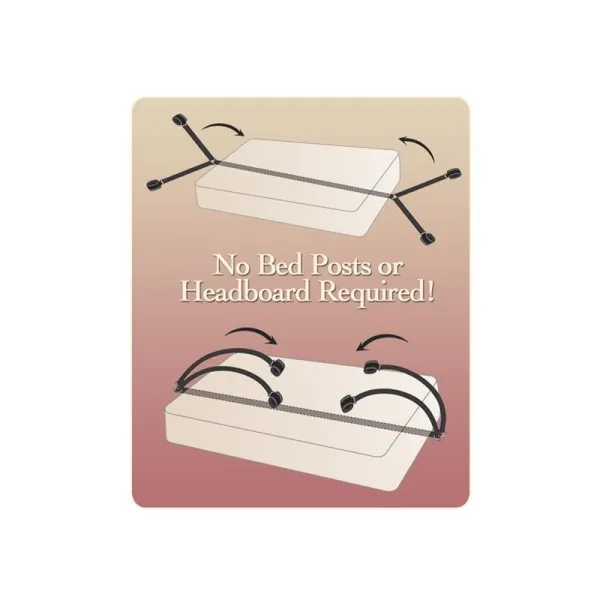 Bettfessel-Set von Fetish Fantasy Series | Fesselliebe.de