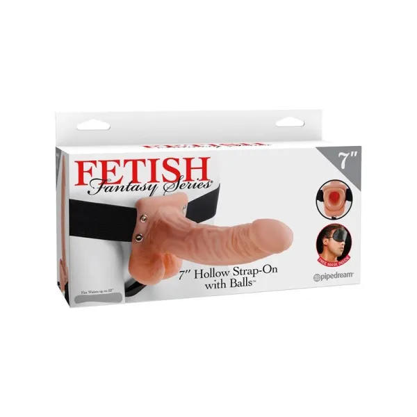 Umschnall-Hohl-Dildo 7 Hautfarben von Fetish Fantasy Series | Fesselliebe.de