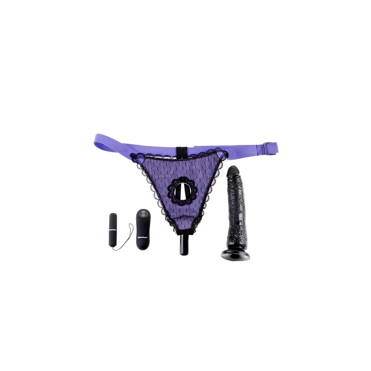 Fernbedienung Fantasy Strap-On Schwarz von Fetish Fantasy Series | Fesselliebe.de