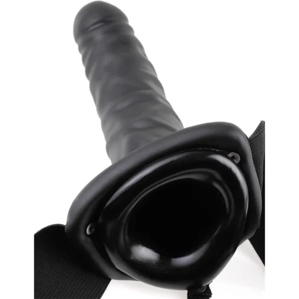 Umschnall-Hohl-Dildo mit Vibration 8 Schwarz von Fetish Fantasy Series | Fesselliebe.de