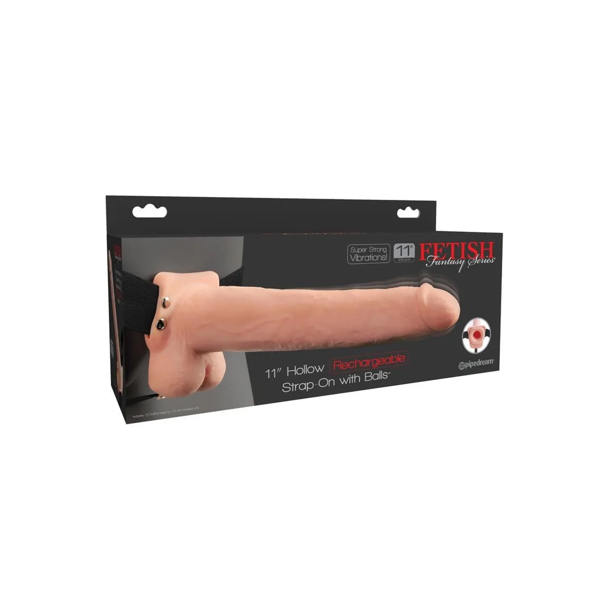 Hohl-Umschnalldildo mit Vibration 11 von Fetish Fantasy Series | Fesselliebe.de