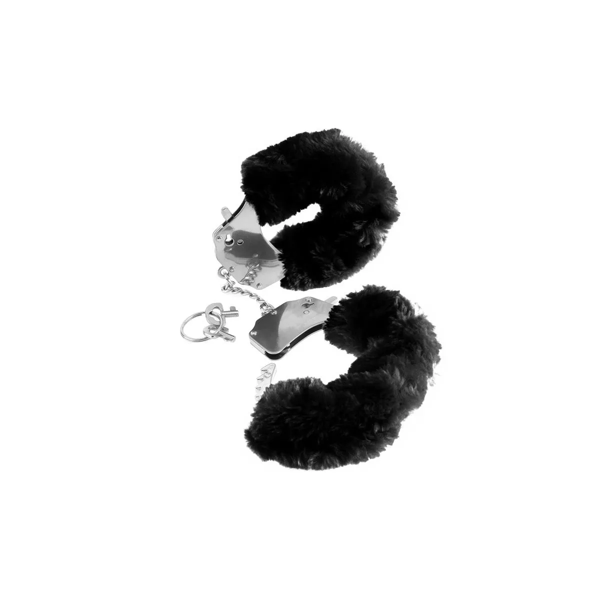 Original-Fellfesseln Schwarz von Fetish Fantasy Series | Fesselliebe.de