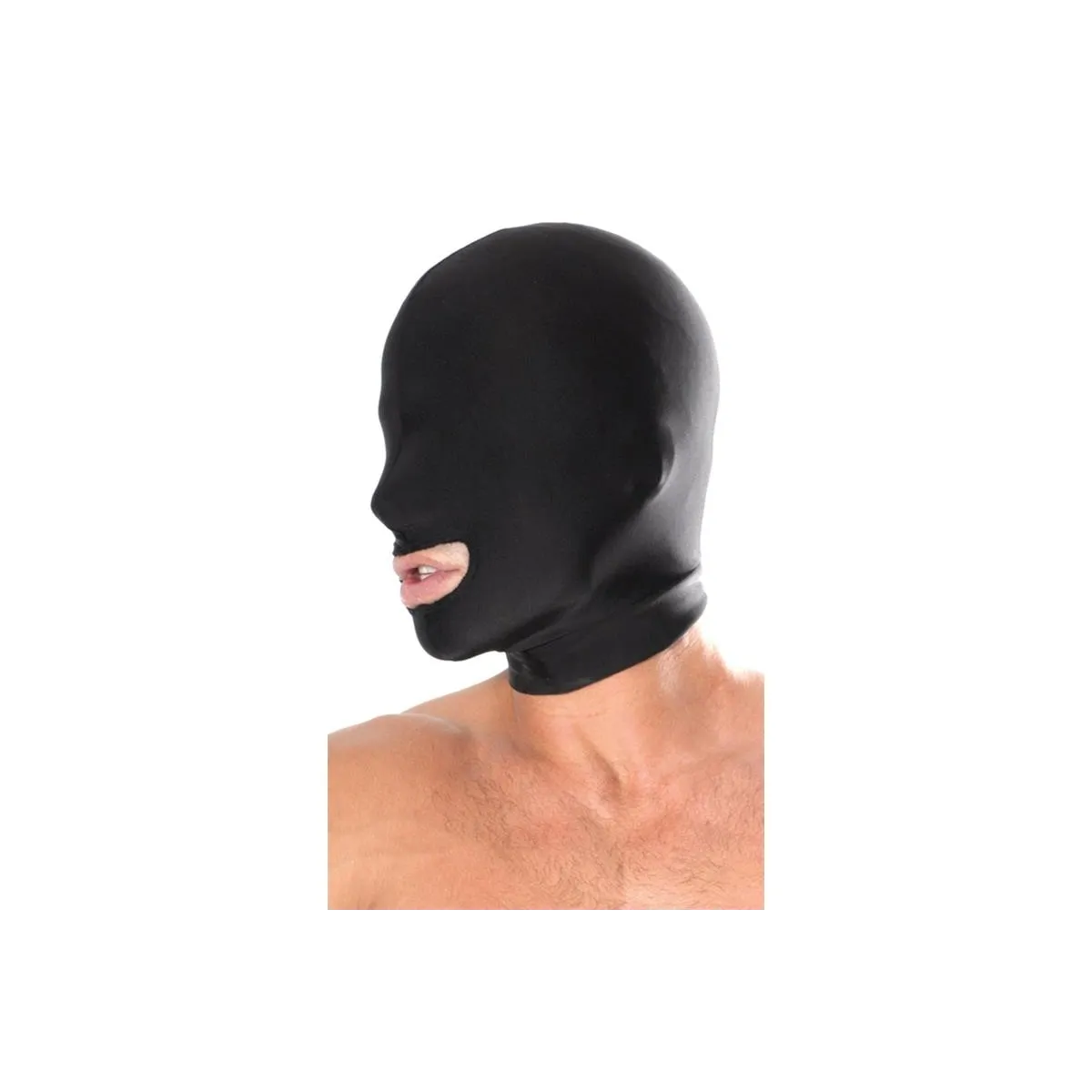 Spandex-Maske mit offenem Mund von Fetish Fantasy Series | Fesselliebe.de