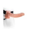 Umschnall-Hohl-Dildo 9 Naturfarben von Fetish Fantasy Series
