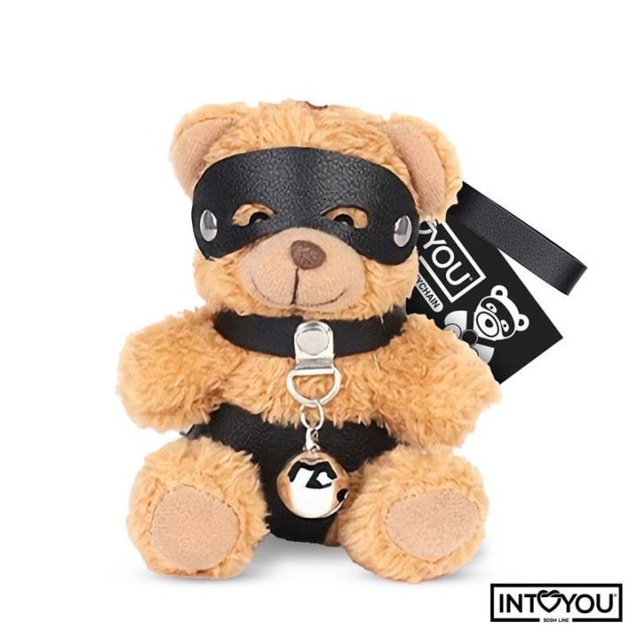 Mimi Schlüsselanhänger BDSM Teddybär mit Halsband und Glöckchen von Intoyou BDSM Line | Fesselliebe.de