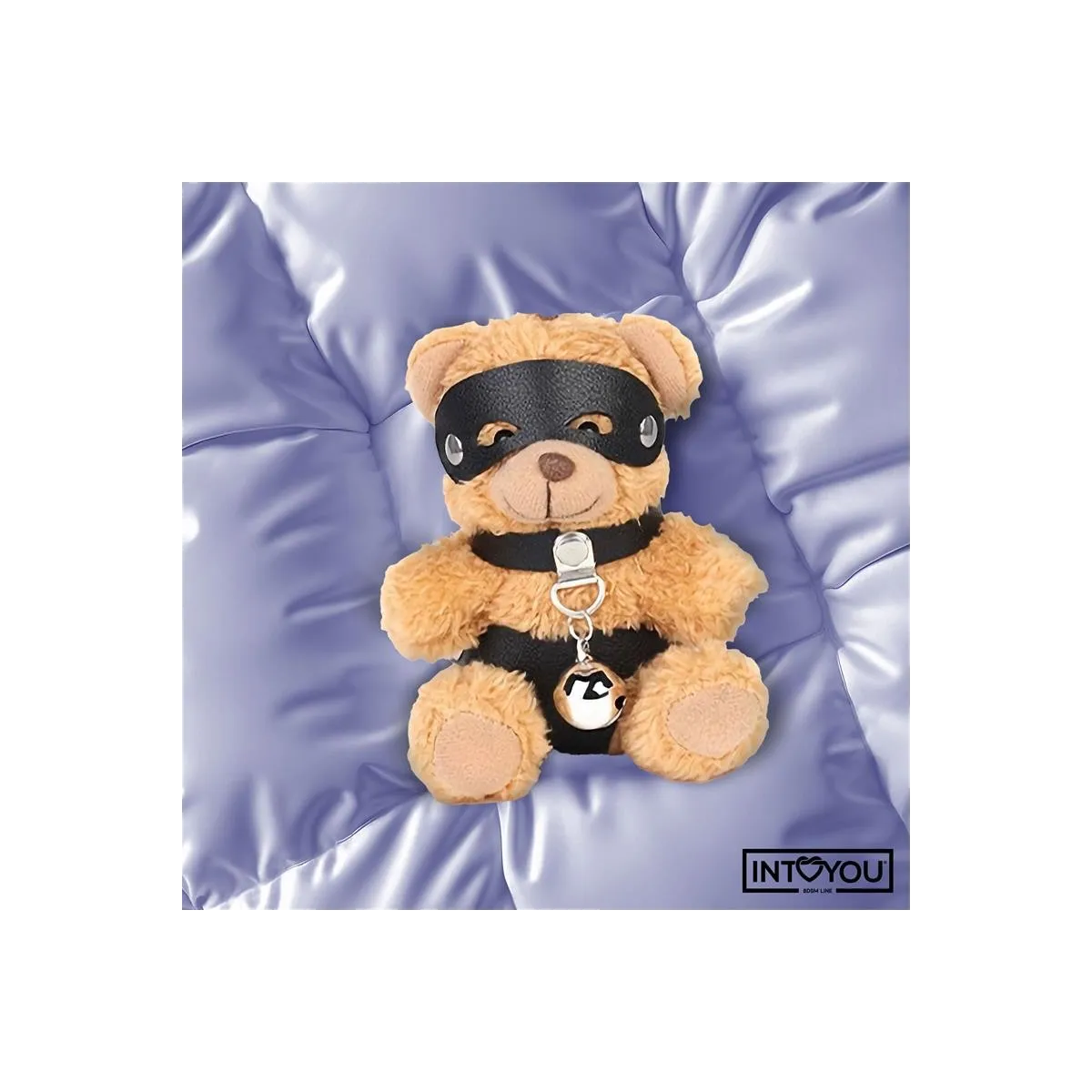 Mimi Schlüsselanhänger BDSM Teddybär mit Halsband und Glöckchen von Intoyou BDSM Line | Fesselliebe.de