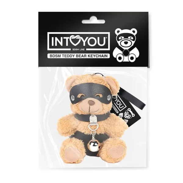 Mimi Schlüsselanhänger BDSM Teddybär mit Halsband und Glöckchen von Intoyou BDSM Line | Fesselliebe.de