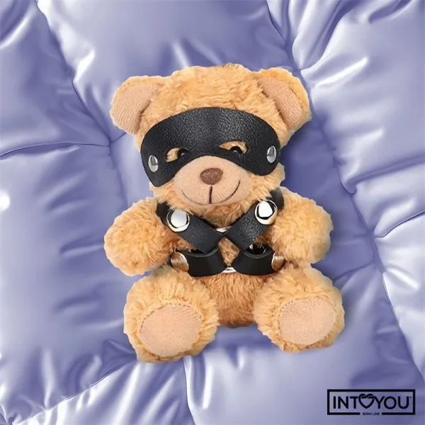 Bearly Schlüsselanhänger BDSM Teddybär mit Brustgeschirr von Intoyou BDSM Line | Fesselliebe.de