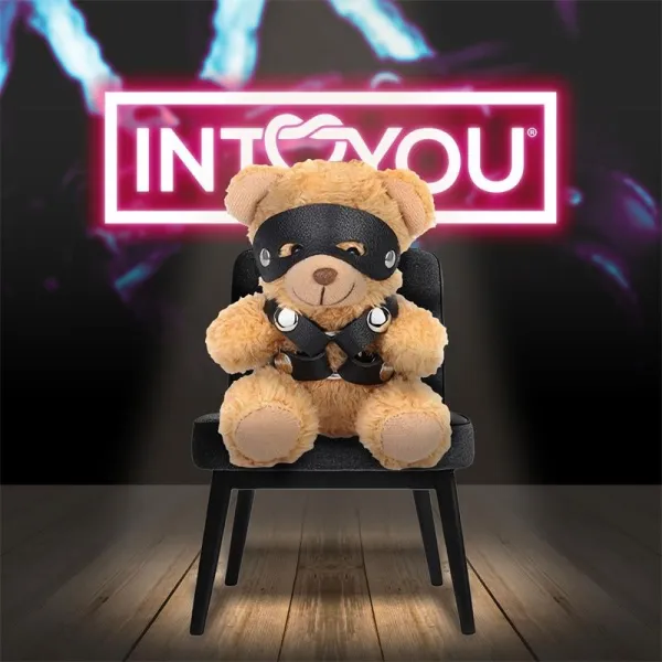Bearly Schlüsselanhänger BDSM Teddybär mit Brustgeschirr von Intoyou BDSM Line | Fesselliebe.de