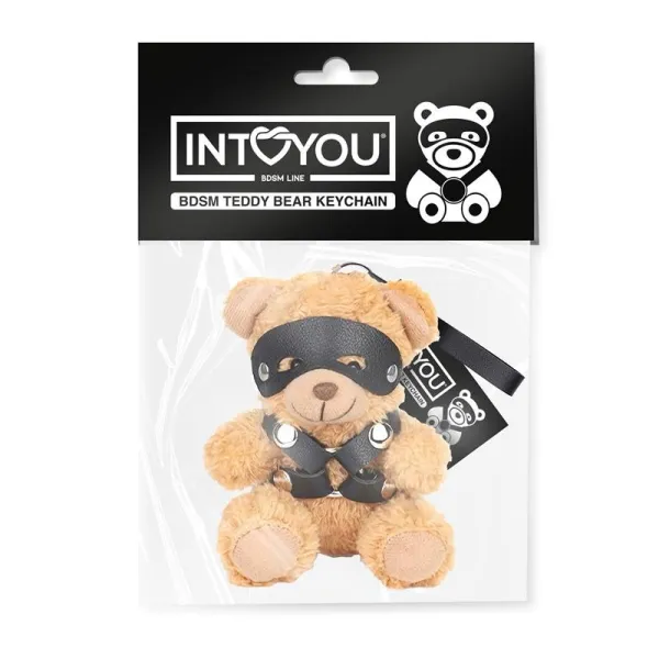 Bearly Schlüsselanhänger BDSM Teddybär mit Brustgeschirr von Intoyou BDSM Line | Fesselliebe.de