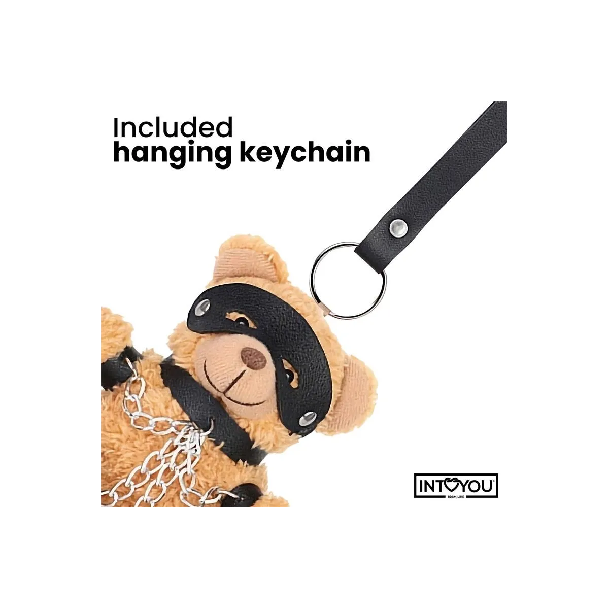 Bubu Schlüsselanhänger BDSM Teddybär mit Ketten von Intoyou BDSM Line | Fesselliebe.de