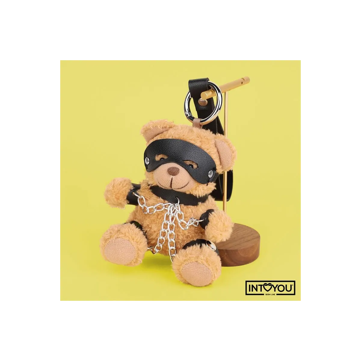 Bubu Schlüsselanhänger BDSM Teddybär mit Ketten von Intoyou BDSM Line | Fesselliebe.de
