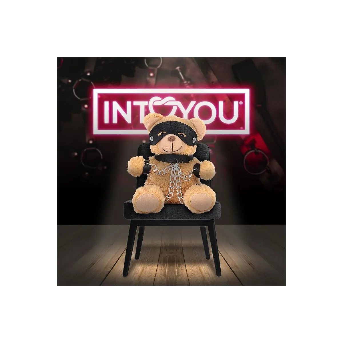 Bubu Schlüsselanhänger BDSM Teddybär mit Ketten von Intoyou BDSM Line | Fesselliebe.de