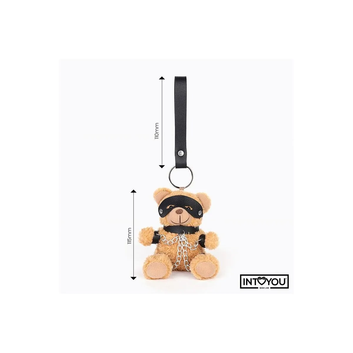 Bubu Schlüsselanhänger BDSM Teddybär mit Ketten von Intoyou BDSM Line | Fesselliebe.de