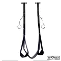 Verstellbare Türschaukel mit Beinstützen und Sitzfläche von Intoyou BDSM Line