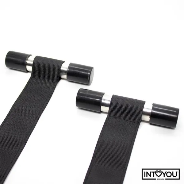 Verstellbare Türschaukel mit Beinstützen und Sitzfläche von Intoyou BDSM Line | Fesselliebe.de