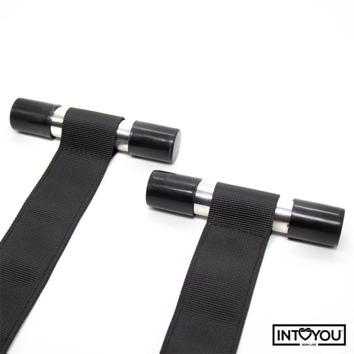 Verstellbare Türschaukel mit Beinstützen und Sitzfläche von Intoyou BDSM Line | Fesselliebe.de