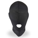 Lilith Incognito Maske mit Öffnung Im Mund Schwarz von Intoyou BDSM Line | Fesselliebe.de