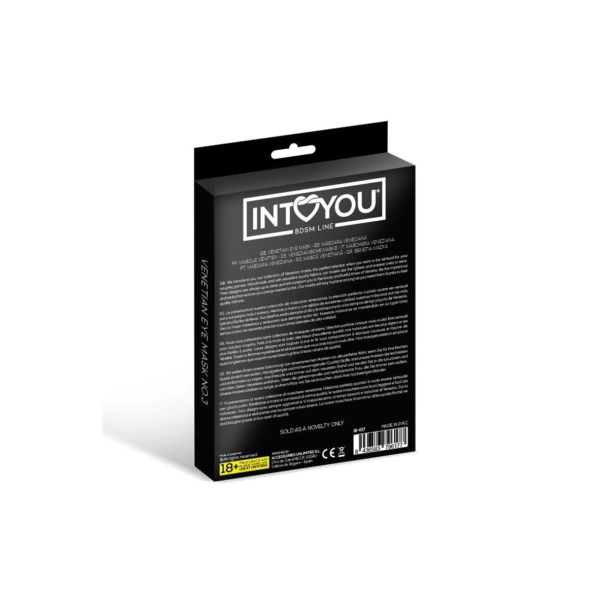 Fellicia Venezianische Augenmaske Nr. 3 von Intoyou BDSM Line | Fesselliebe.de
