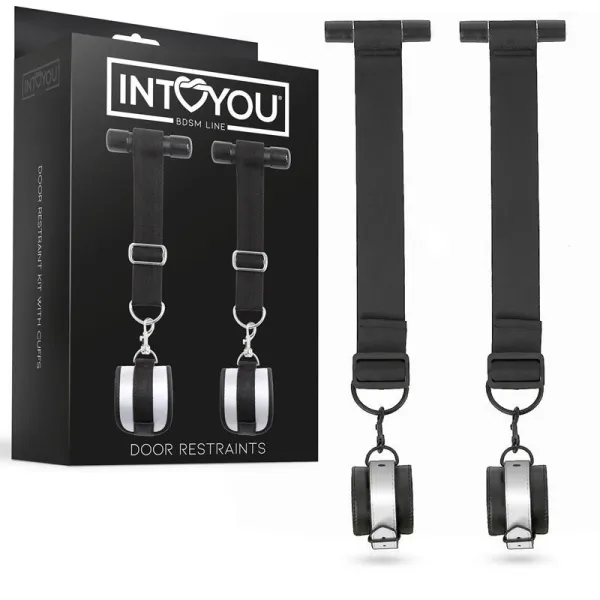 Türfessel-Set mit Verstellbaren und Abnehmbaren Manschetten von Intoyou BDSM Line | Fesselliebe.de