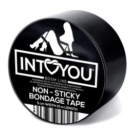 Bondage-Klebeband, Nicht Klebend, Schwarz, 15 Meter von Intoyou BDSM Line | Fesselliebe.de
