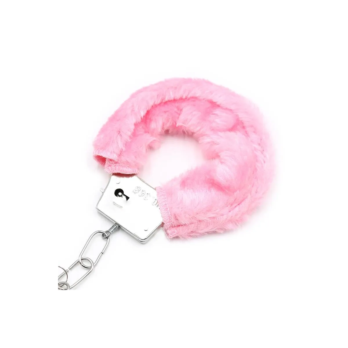 Furry-Metallhandschellen Rosa von Intoyou BDSM Line | Fesselliebe.de