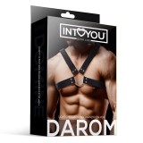 Darom Brustbondage-Harness für Männer aus Veganem Leder von Intoyou BDSM Line | Fesselliebe.de
