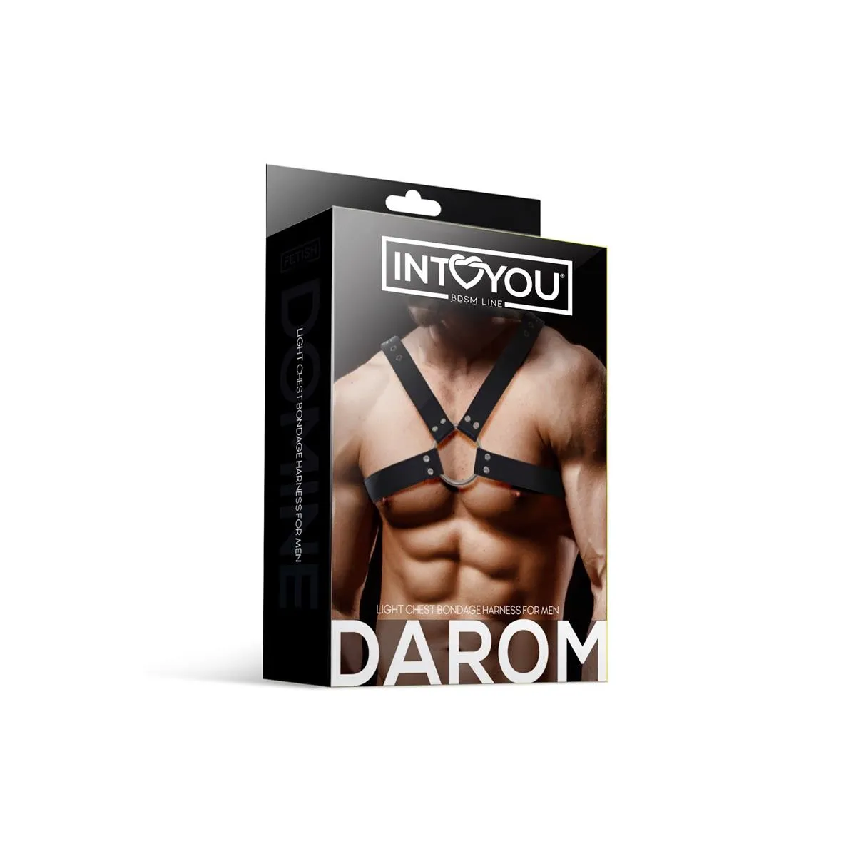 Darom Brustbondage-Harness für Männer aus Veganem Leder von Intoyou BDSM Line | Fesselliebe.de