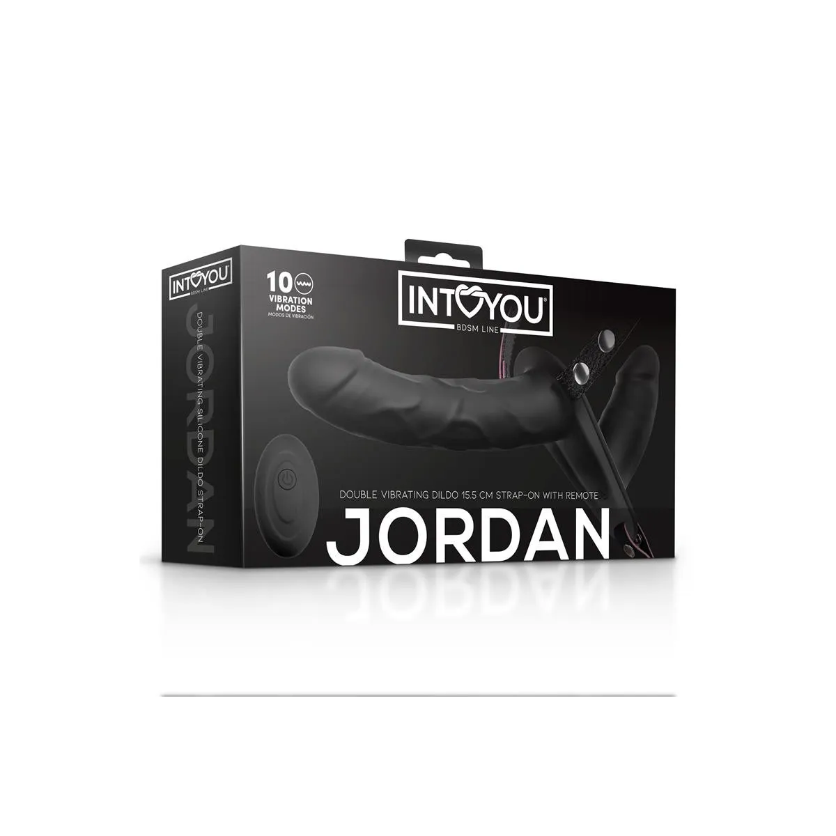 Jordan Strap-On mit Doppeltem Vibrationsdildo und Fernbedienung von Intoyou BDSM Line | Fesselliebe.de