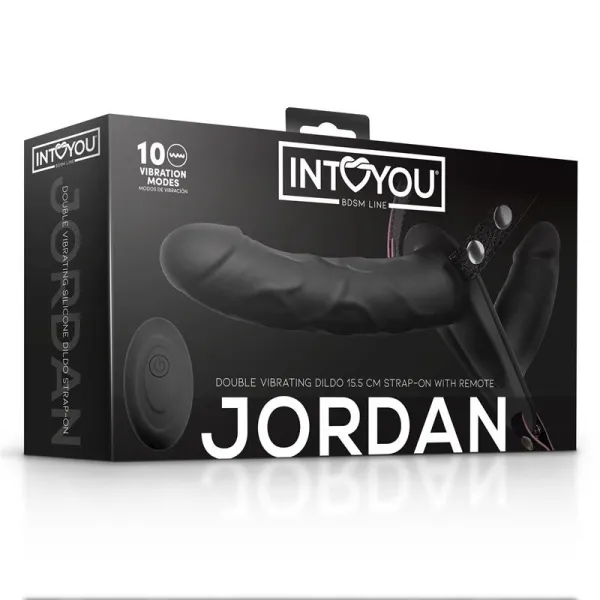 Jordan Strap-On mit Doppeltem Vibrationsdildo und Fernbedienung von Intoyou BDSM Line | Fesselliebe.de