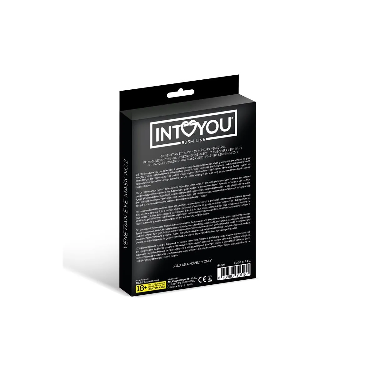 Fellicia Venezianische Maske Nr. 2 von Intoyou BDSM Line | Fesselliebe.de