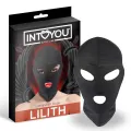 Lilith Incognito-Maske mit Öffnung Im Mund und Augen, Farbig von Intoyou BDSM Line
