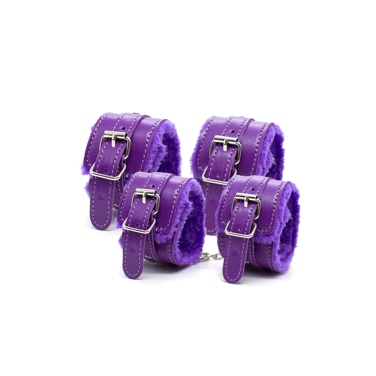 Bondage-Set 10-Teilig, Lila von Intoyou BDSM Line | Fesselliebe.de